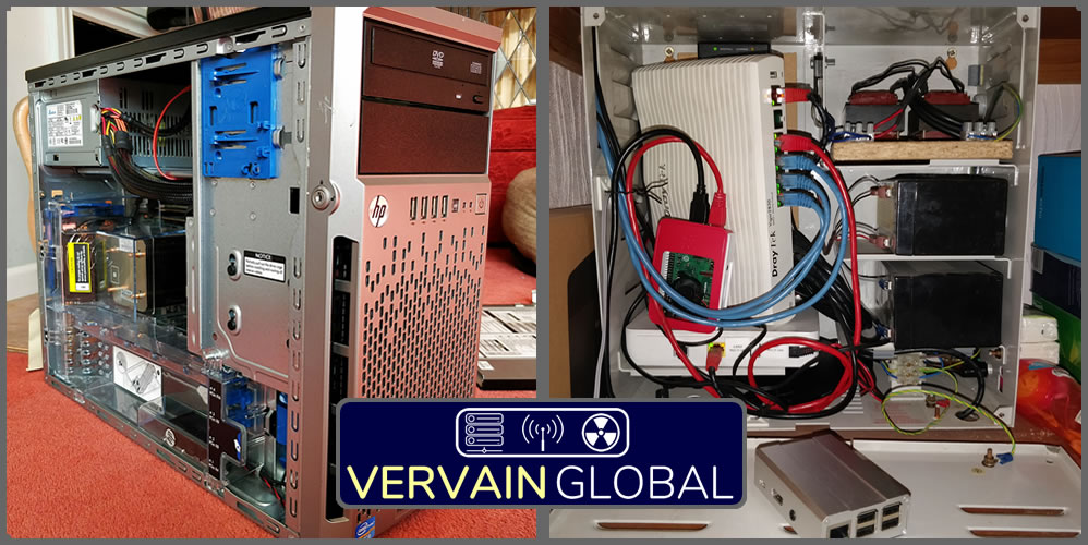 The Raspberry Pi server that hosts vervainglobal.com